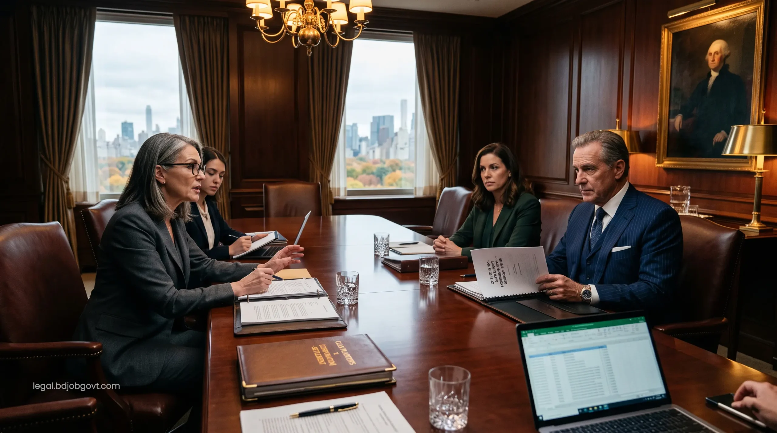 Lead class counsel and corporate defense partners negotiating a multi-million-dollar consumer escrow settlement agreement.